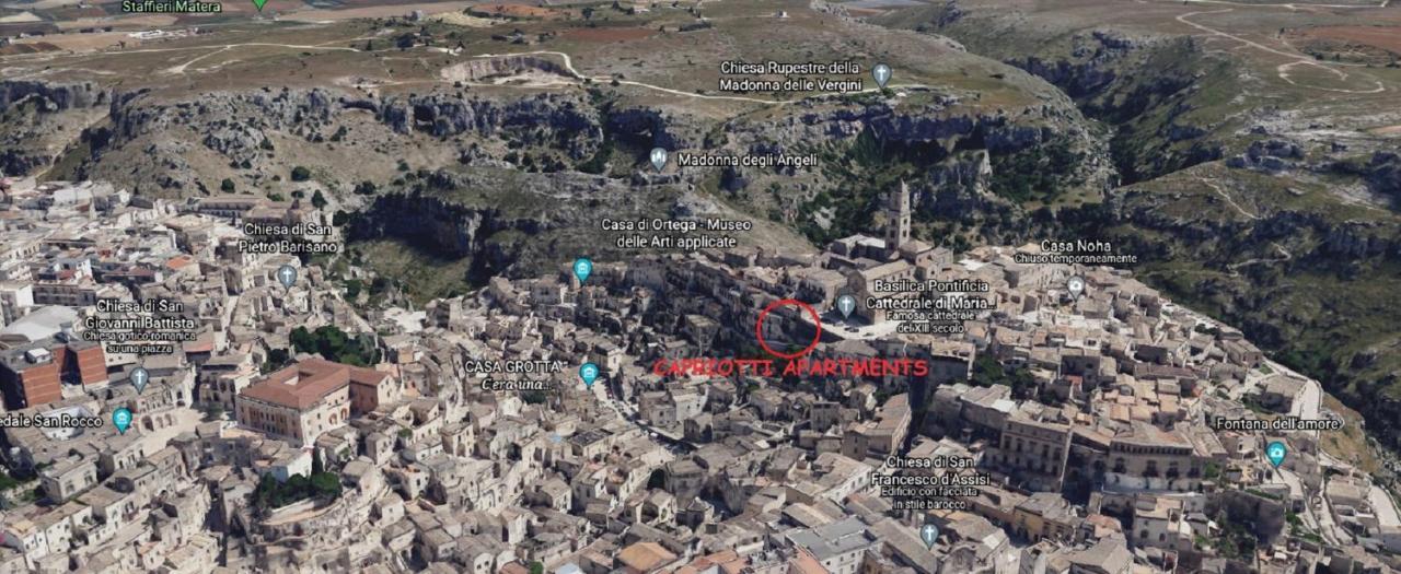Capriotti Apartments - Nel Cuore Dei Sassi Matera Exterior photo